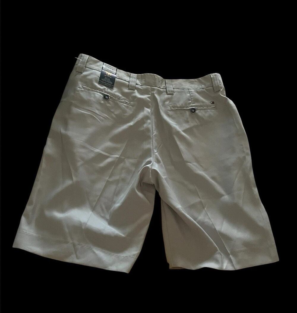 NWT NEW Tommy Hilfiger Shorts Mens 36 Beige Bristol Bermuda ￼